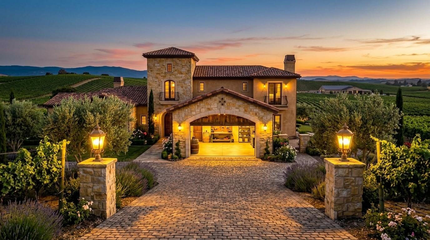Lodi Garage Door Service Garage Door Gliding Open Revealing Warm Illuminated Interior